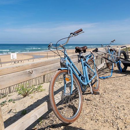 Appartement A Deux Pas De La Mer, Biscarrosse Plage - 4 Pers. - Terrasse Et Parking Inclus - Fr-1-319-447 מראה חיצוני תמונה