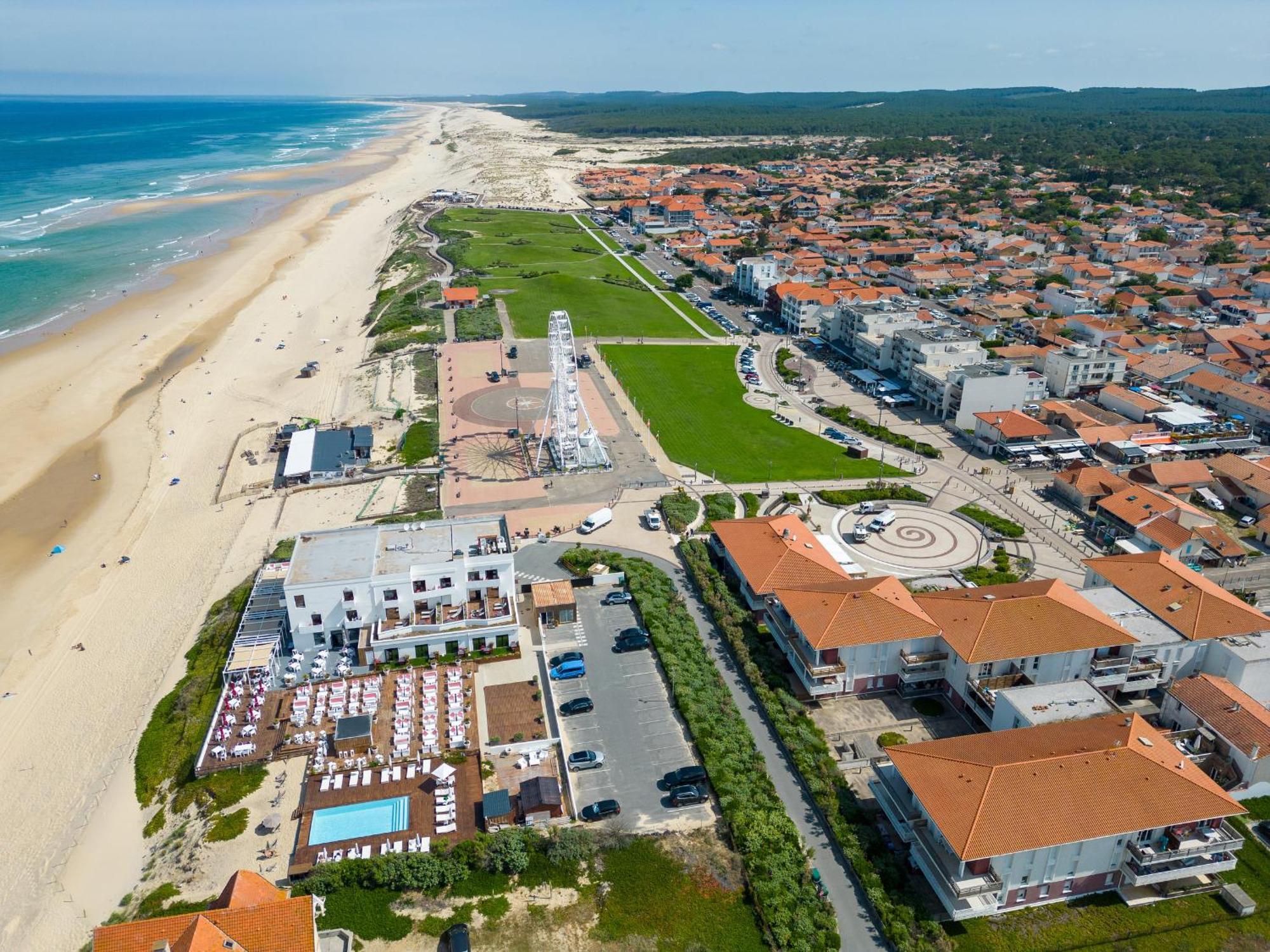 Appartement A Deux Pas De La Mer, Biscarrosse Plage - 4 Pers. - Terrasse Et Parking Inclus - Fr-1-319-447 מראה חיצוני תמונה
